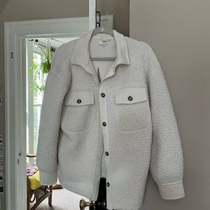 Aerie Sherpa shacket - size S